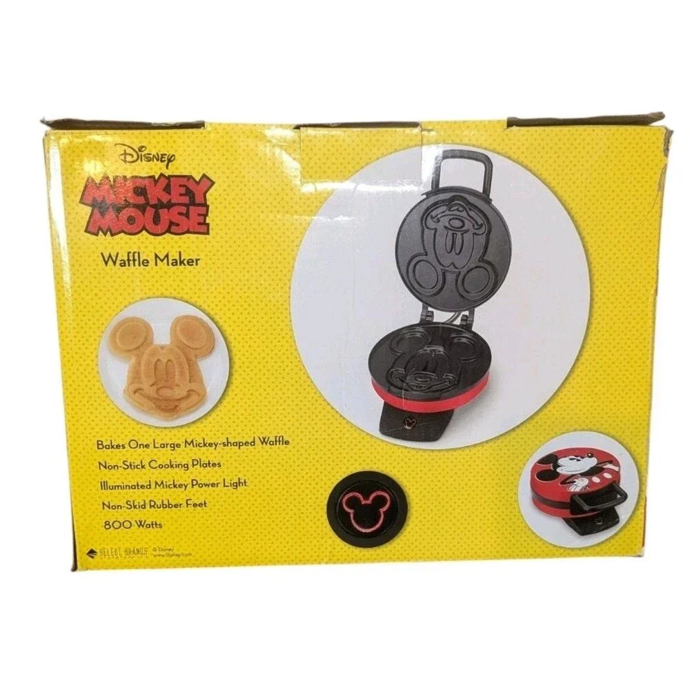 Disney Mickey Mouse Waffle Maker Nonstick